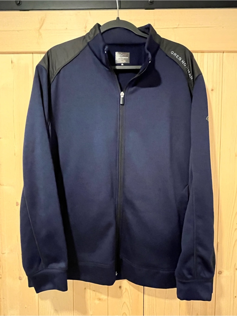Greg Norman Collection Men's Navy Full-Zip For Tasso Elba 🦈 ⛳️ XL